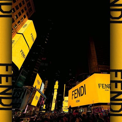 Fendi Lights Up Times Square 